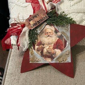 Handcrafted Christmas star